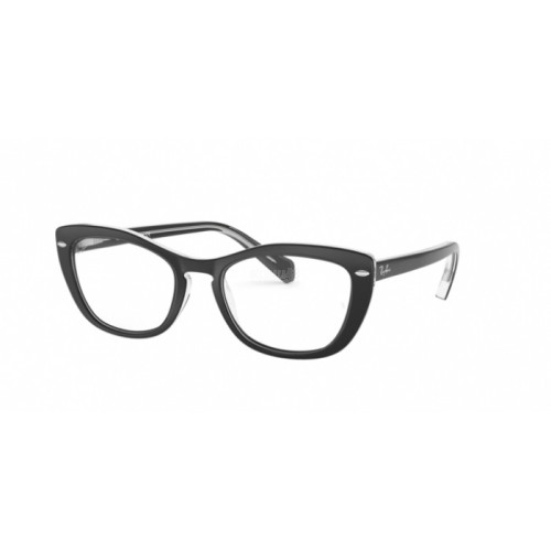 Occhiale da Vista RAY-BAN VISTA 0RX5366 - TOP BLACK ON TRANSPARENT 2034