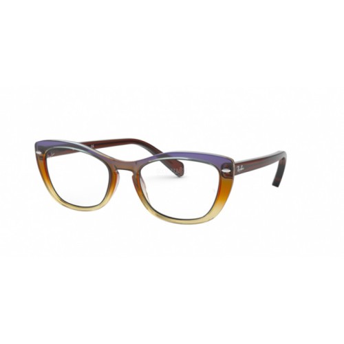 Occhiale da Vista RAY-BAN VISTA 0RX5366 - TRIGRADIENT BROWN/VIOLET/YELLO 5836