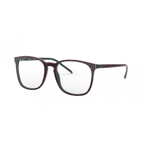 Occhiale da Vista RAY-BAN VISTA 0RX5387 - TOP RED HAVANA ON OPAL BLUE 5973