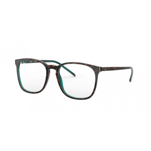 Occhiale da Vista RAY-BAN VISTA 0RX5387 - TOP BROWN OH HAVANA GREEN TRAS 5974
