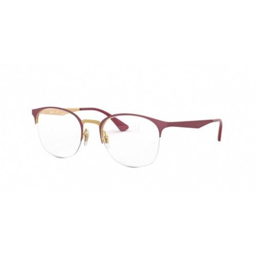Occhiale da Vista RAY-BAN VISTA 0RX6422 - PINK GOLD ON TOP MATTE BORDEAU 3007