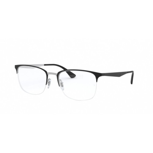 Occhiale da Vista RAY-BAN VISTA 0RX6433 - TOP MATTE BLACK ON SILVER 2997