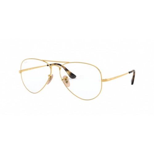 Occhiale da Vista RAY-BAN VISTA 0RX6489 AVIATOR - GOLD 2500