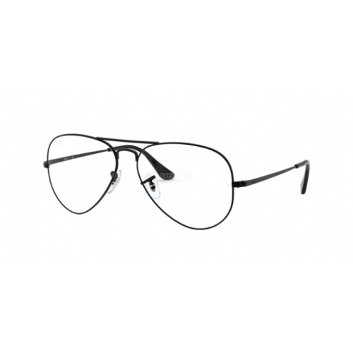 Occhiale da Vista RAY-BAN VISTA 0RX6489 AVIATOR - MATTE BLACK 2503