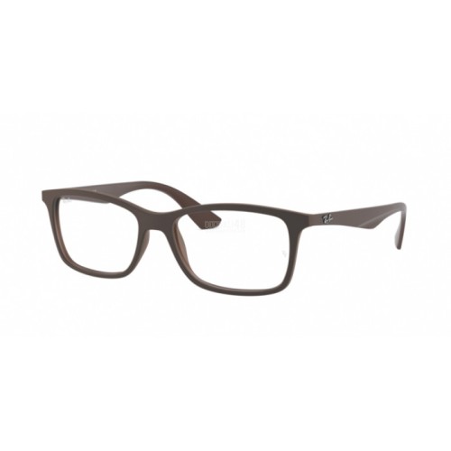 Occhiale da Vista RAY-BAN VISTA 0RX7047 - MATTE TRASP BROWN 5451