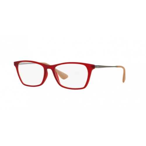 Occhiale da Vista RAY-BAN VISTA 0RX7053 - RUBBER RED 5525
