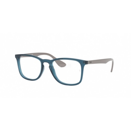 Occhiale da Vista RAY-BAN VISTA 0RX7074 - TRASPARENT BLUE 5732