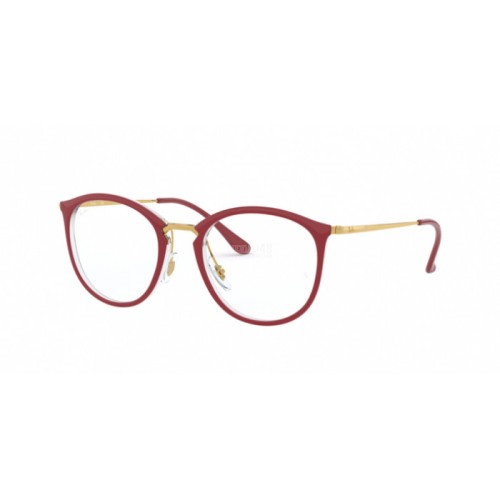Occhiale da Vista RAY-BAN VISTA 0RX7140 - TRANSPARENT ON TOP AMARANTH 5854