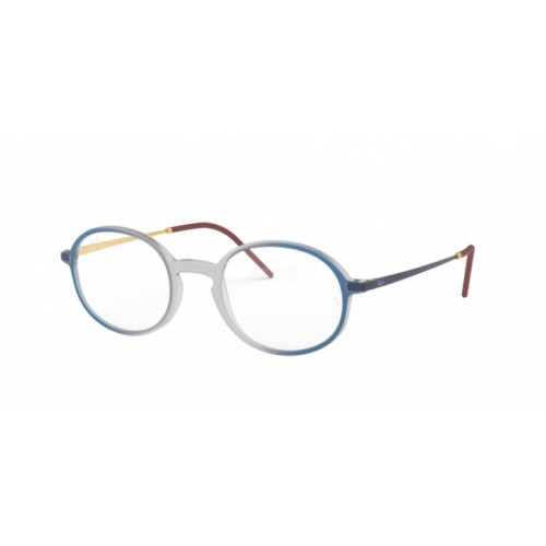 Occhiale da Vista RAY-BAN VISTA 0RX7153 - RUBBER LIGHT GREY ON TOP BLUE 5821