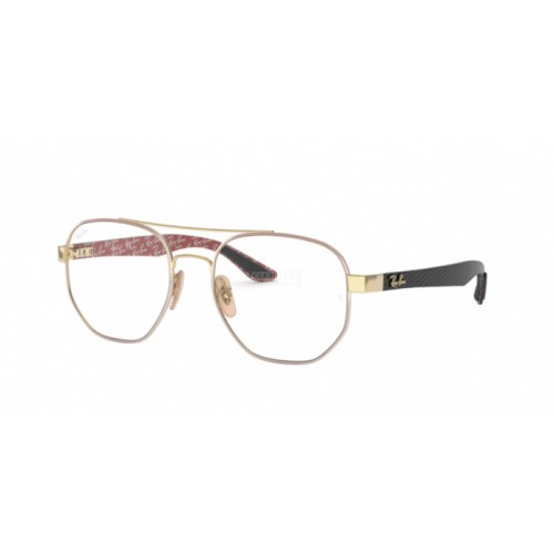 Occhiale da Vista RAY-BAN VISTA 0RX8418 - GOLD ON TOP MATTE BORDEAUX 3015