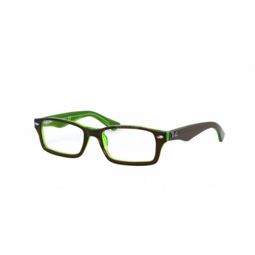 Occhiale da Vista Ray-Ban Junior Vista 0RY1530 - TOP BROWN ON GREEN FLUO 3665