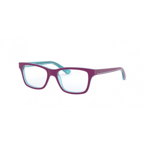 Occhiale da Vista Ray-Ban Junior Vista 0RY1536 - TRASP AZURE ON TOP FUXIA 3763