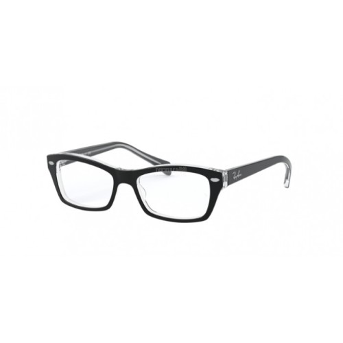 Occhiale da Vista Ray-Ban Junior Vista 0RY1550 - TOP BLACK ON TRANSPARENT 3529
