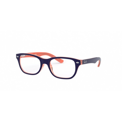 Occhiale da Vista Ray-Ban Junior Vista 0RY1555 - TRASP ORANGE ON TOP BLUE 3762
