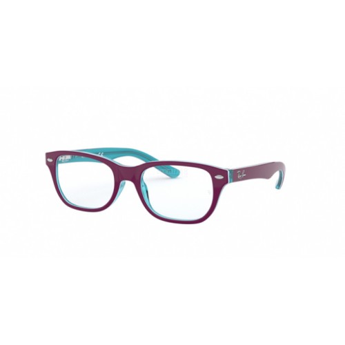 Occhiale da Vista Ray-Ban Junior Vista 0RY1555 - BLUE TRASP ON TOP FUXIA 3763