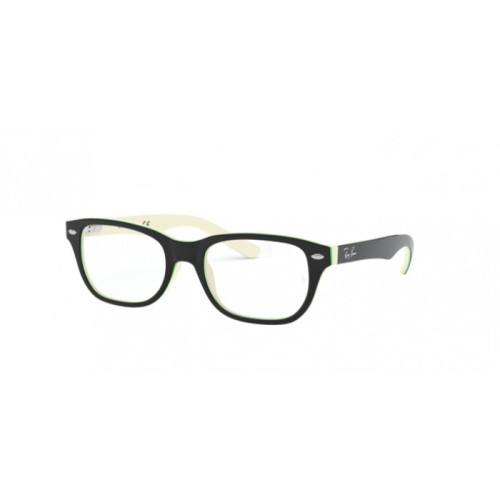 Occhiale da Vista Ray-Ban Junior Vista 0RY1555 - TOP BLACK ON WHITE/GREEN 3820