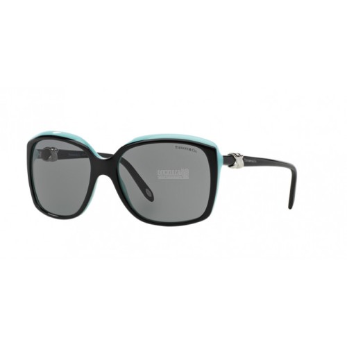 Occhiale da Sole Tiffany 0TF4076 - TOP BLACK/BLUE 80553F