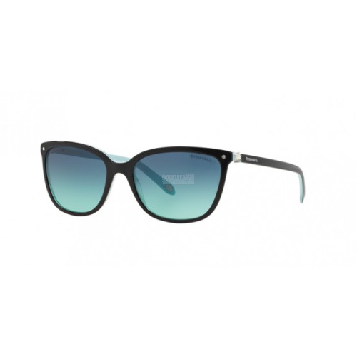 Occhiale da Sole Tiffany 0TF4105HB - BLACK/STRIPED BLUE 81939S