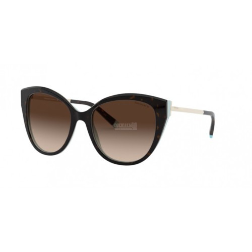 Occhiale da Sole Tiffany 0TF4166 - HAVANA/BLUE 81343B