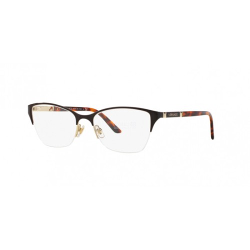 Occhiale da Vista Versace 0VE1218 - BROWN/PALE GOLD 1344