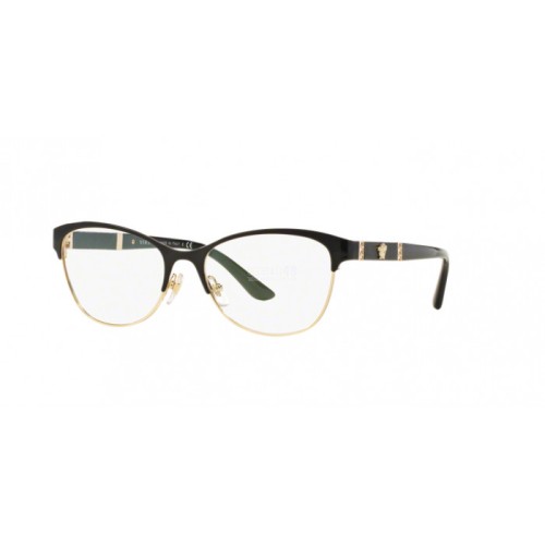 Occhiale da Vista Versace 0VE1233Q - BLACK/PALE GOLD 1366