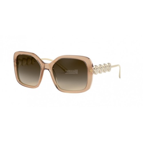 Occhiale da Sole Versace 0VE4375 - TRANSPARENT BROWN 767/13