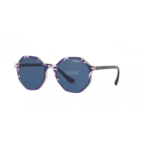 Occhiale da Sole Vogue 0VO5222S - TOP BLUE/TEXT PINK YELLOW 269680