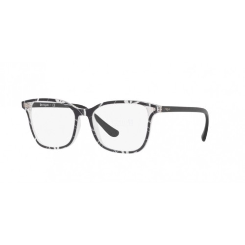 Occhiale da Vista Vogue 0VO5256 - TOP BLACK/TEXT WHITE TRANSP 2698