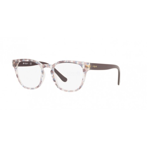 Occhiale da Vista Vogue 0VO5273 - TEXT STRIPES BROWN/BLUE TRANSP 2730
