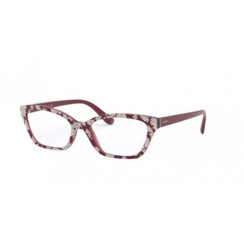 Occhiale da Vista Vogue 0VO5289 - TOP BORD TEXT BEIGE/BORD TRANS 2767