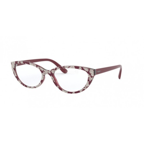 Occhiale da Vista Vogue 0VO5290 - TOP BORD TEXT BEIGE/BORD TRANS 2767